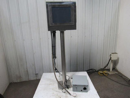 ARISTA STRONGARM ADM-1817AP Operator Interface & S.S. Pedestal Complete Unit