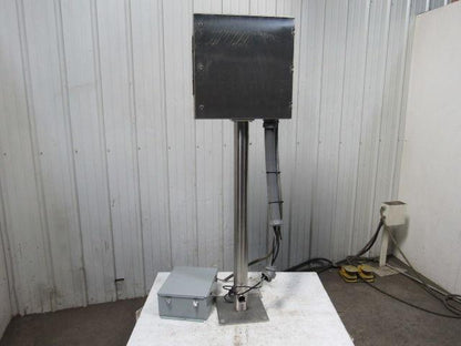 ARISTA STRONGARM ADM-1817AP Operator Interface & S.S. Pedestal Complete Unit