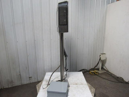 ARISTA STRONGARM ADM-1817AP Operator Interface & S.S. Pedestal Complete Unit