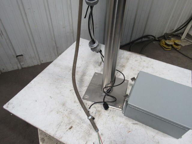 ARISTA STRONGARM ADM-1817AP Operator Interface & S.S. Pedestal Complete Unit