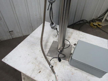 ARISTA STRONGARM ADM-1817AP Operator Interface & S.S. Pedestal Complete Unit