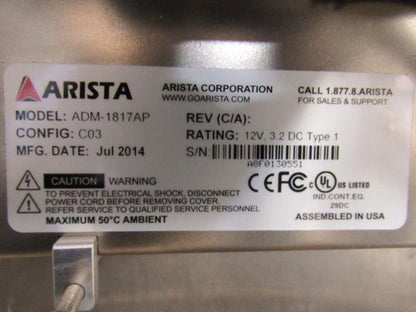ARISTA STRONGARM ADM-1817AP Operator Interface & S.S. Pedestal Complete Unit