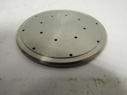 Milton Roy 2980-007-016 Pump SS Contour Plate 2.5" OD X 0.115" Thick