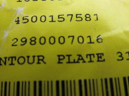 Milton Roy 2980-007-016 Pump SS Contour Plate 2.5" OD X 0.115" Thick