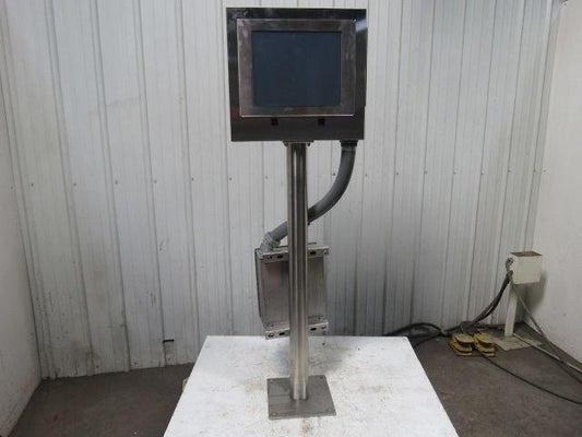 ARISTA STRONGARM ADM-1817AP Touch Screen Operator Interface & S.S. Pedestal