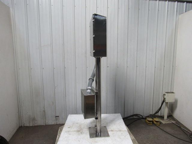 ARISTA STRONGARM ADM-1817AP Touch Screen Operator Interface & S.S. Pedestal