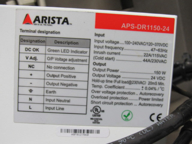 ARISTA STRONGARM ADM-1817AP Touchscreen Operator Interface & Computer Complete!