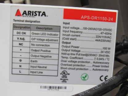 ARISTA STRONGARM ADM-1817AP Touchscreen Operator Interface & Computer Complete!