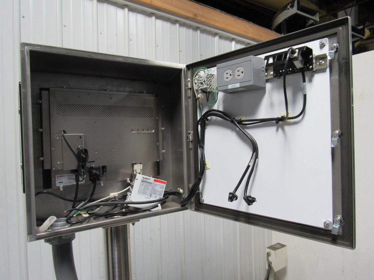 ARISTA STRONGARM ADM-1817AP Touchscreen Operator Interface & Computer Complete!