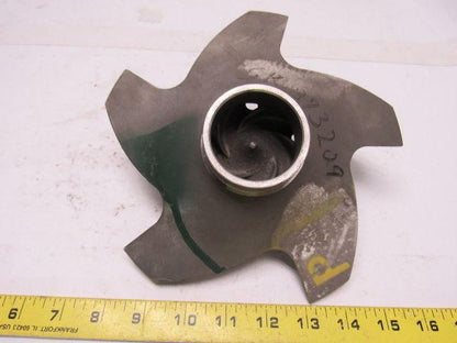 Flowserve  8 1/2" Pump Impeller Stainless Steel 5 Vane