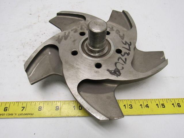 Flowserve  8 1/2" Pump Impeller Stainless Steel 5 Vane