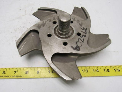 Flowserve  8 1/2" Pump Impeller Stainless Steel 5 Vane