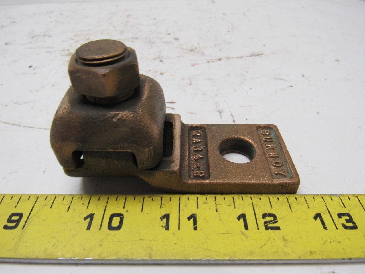 Bundy QA34-B N400-500 Terminal 1 Hole Lug Commercial Connector