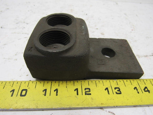 Square D 1 Hole Bronze Electrical Connector 2 Wire Terminal