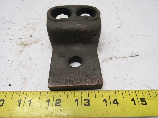 Square D 1 Hole Bronze Electrical Connector 2 Wire Terminal