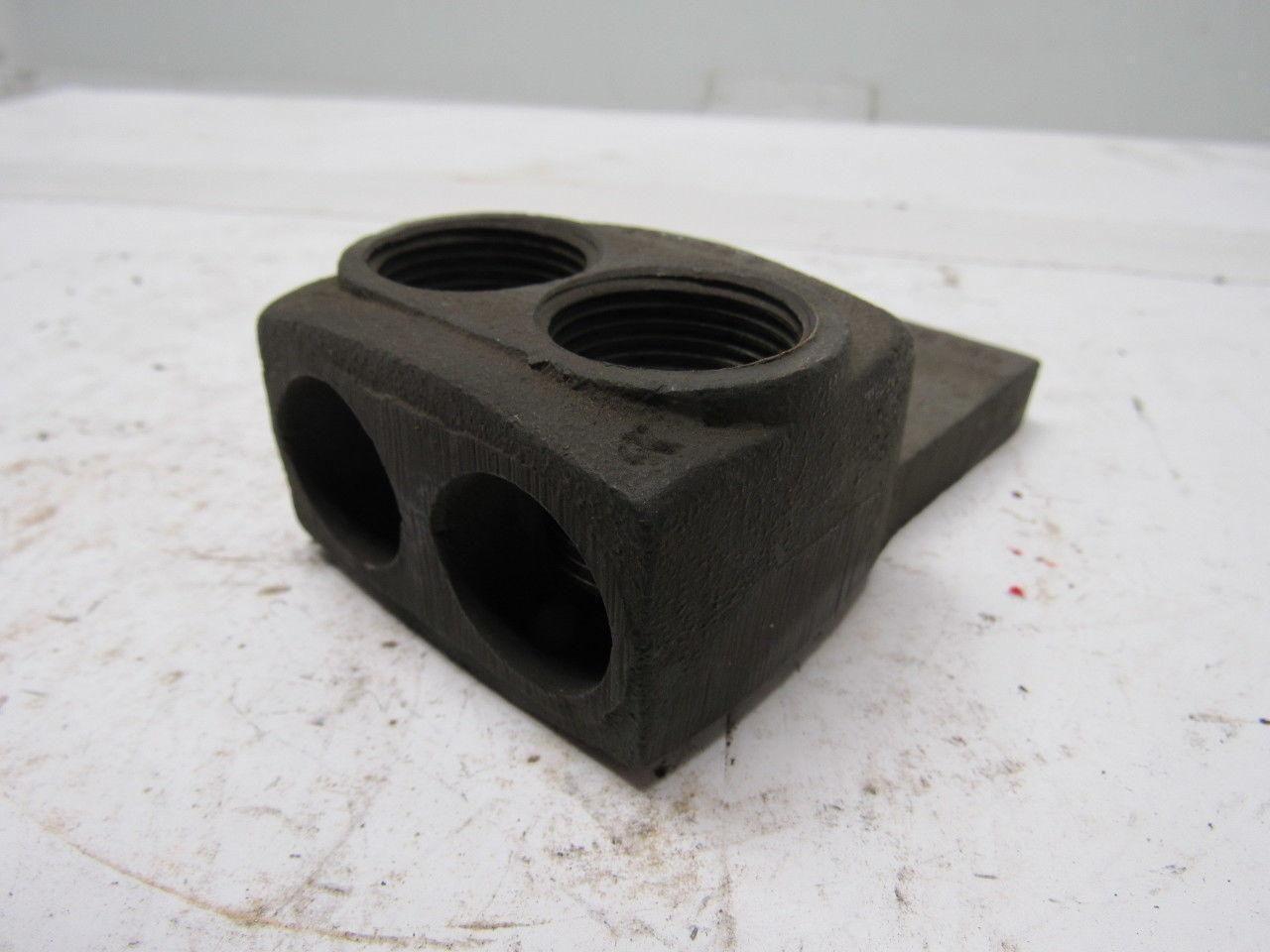Square D 1 Hole Bronze Electrical Connector 2 Wire Terminal