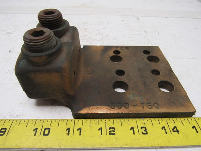 T & B Double Barrel T35 Lug Connector For Conductor 500-750