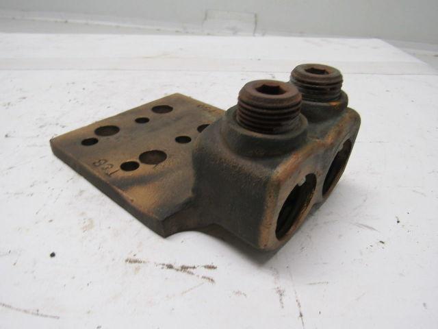 T & B Double Barrel T35 Lug Connector For Conductor 500-750