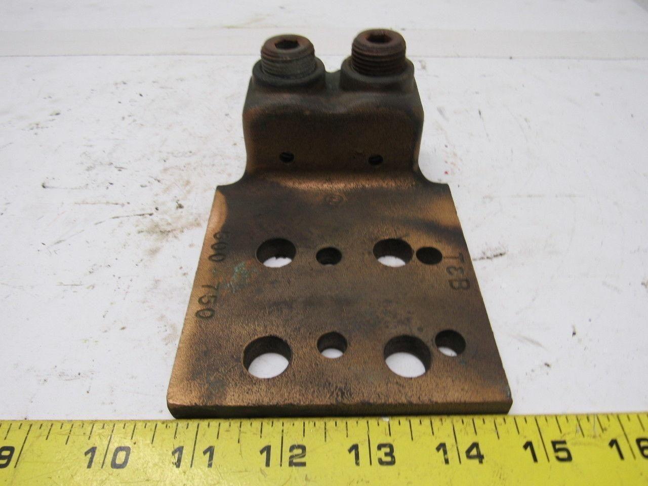 T & B Double Barrel T35 Lug Connector For Conductor 500-750