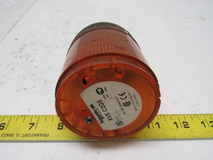 Schneider Electric XVE C2G5 LED Amber Stack Beacon Light Assembly 120V