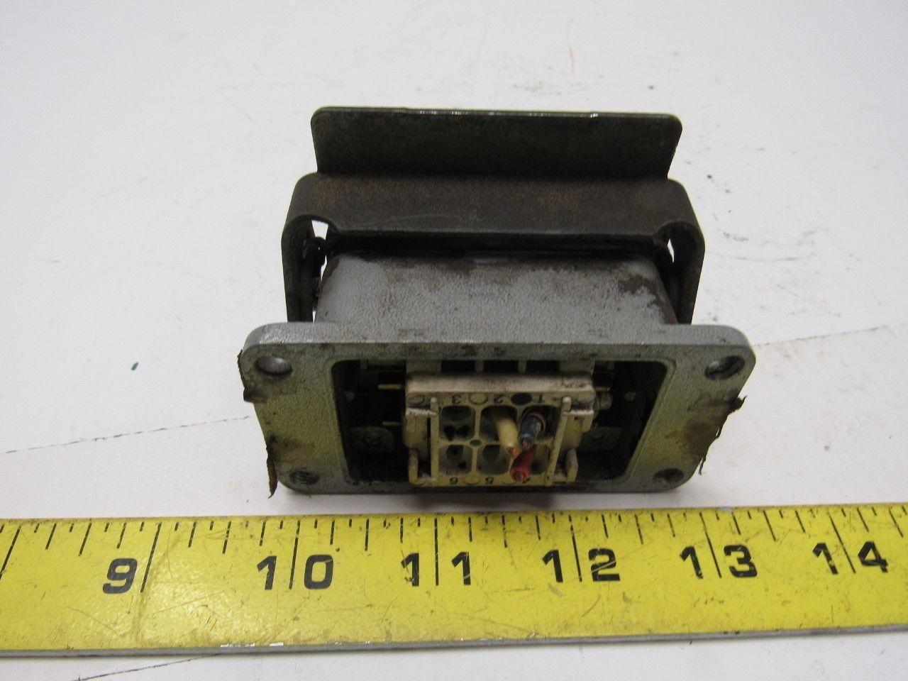 Phoenix 1771037 & 1771011 6 Pin Connector Male & Female Set W/Housings