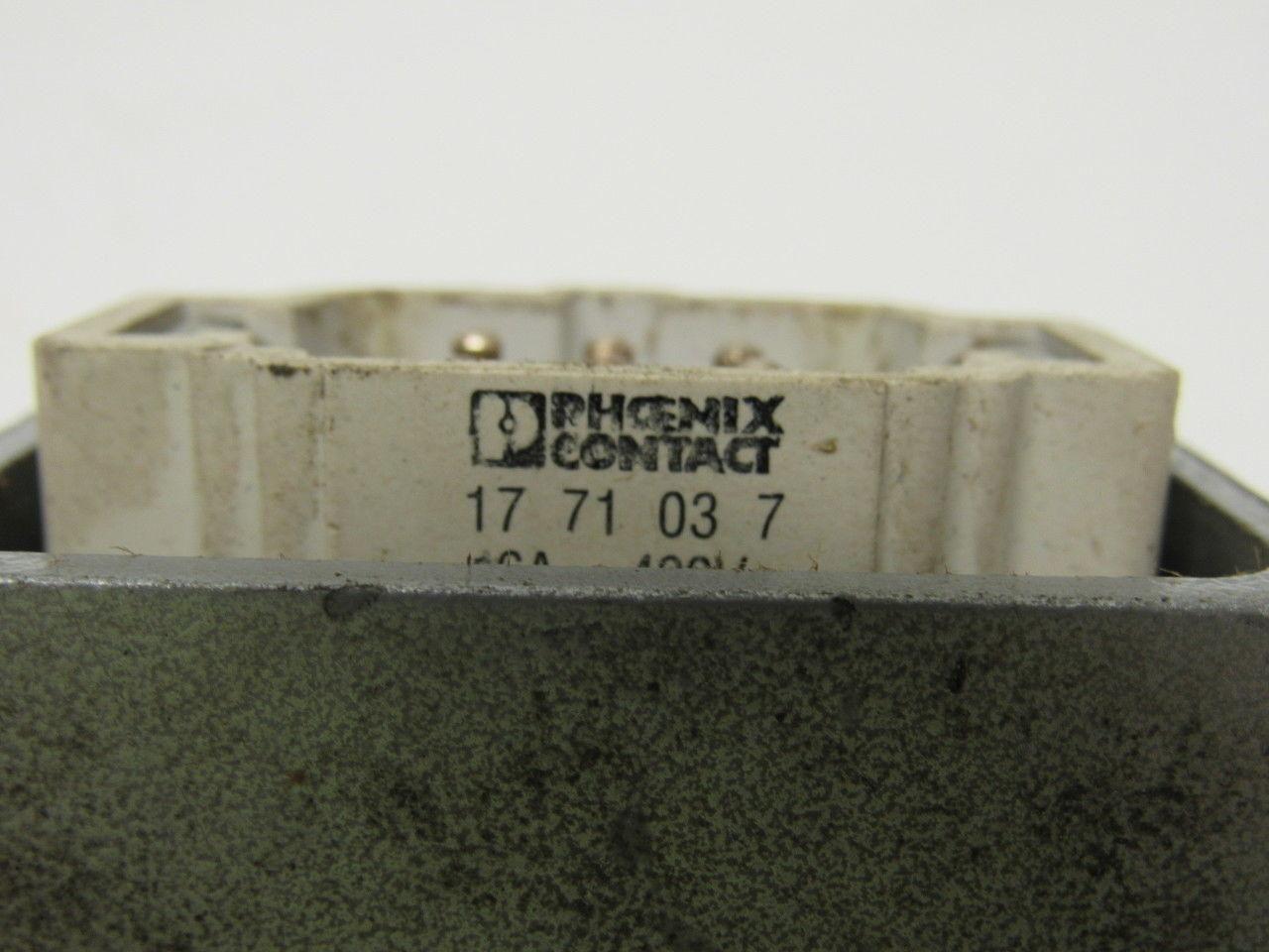 Phoenix 1771037 & 1771011 6 Pin Connector Male & Female Set W/Housings