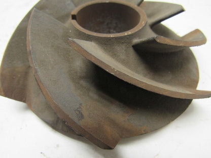46990 5-1/2" OD Steel Pump Impeller 7 Vane 1-1/2" ID Bore