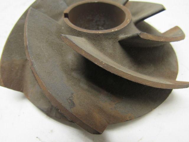 46990 5-1/2" OD Steel Pump Impeller 7 Vane 1-1/2" ID Bore