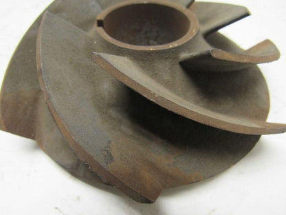 46990 5-1/2" OD Steel Pump Impeller 7 Vane 1-1/2" ID Bore