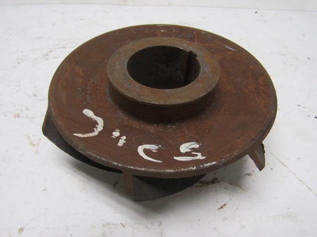 46990 5-1/2" OD Steel Pump Impeller 7 Vane 1-1/2" ID Bore