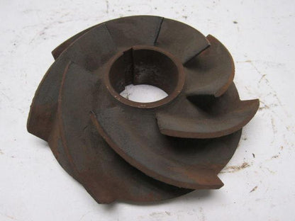 46990 5-1/2" OD Steel Pump Impeller 7 Vane 1-1/2" ID Bore