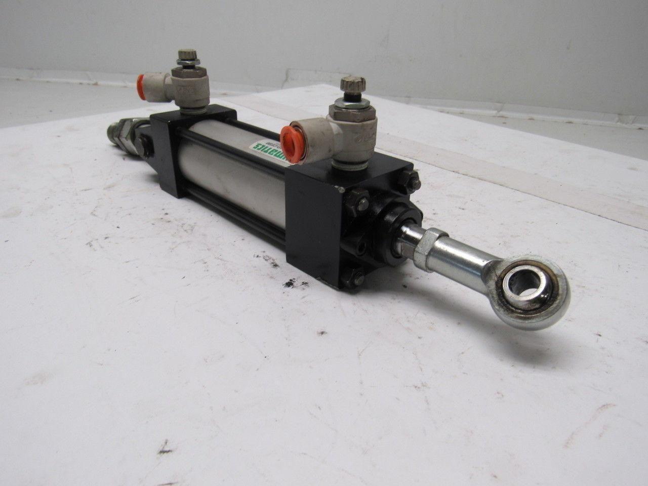 Numatics P1AK-03A1D-CEB0 Pneumatic Air Cylinder 1-1/2" Bore 3" Stroke