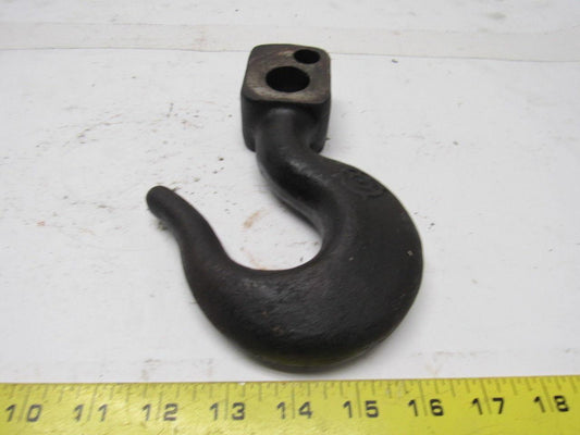 Bolt Through Sling Crane Hook 1-1/2" Opening 7-5/8" OAL 1" Bolt Hole