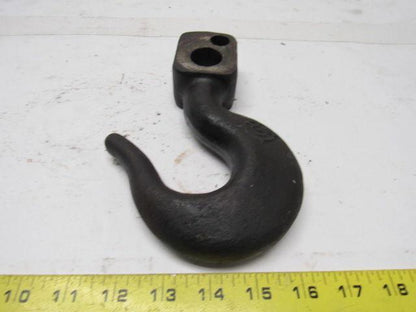 Bolt Through Sling Crane Hook 1-1/2" Opening 7-5/8" OAL 1" Bolt Hole