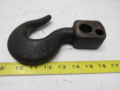 Bolt Through Sling Crane Hook 1-1/2" Opening 7-5/8" OAL 1" Bolt Hole