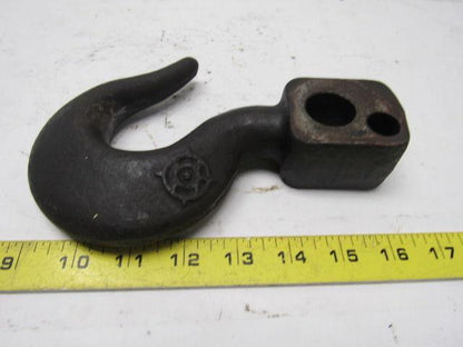 Bolt Through Sling Crane Hook 1-1/2" Opening 7-5/8" OAL 1" Bolt Hole