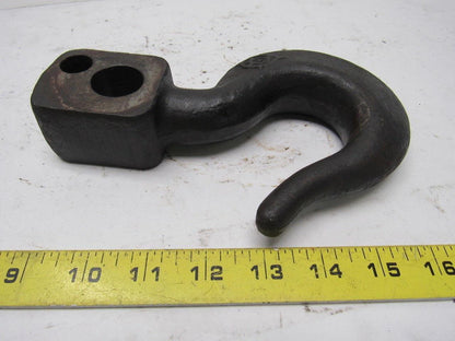 Bolt Through Sling Crane Hook 1-1/2" Opening 7-5/8" OAL 1" Bolt Hole