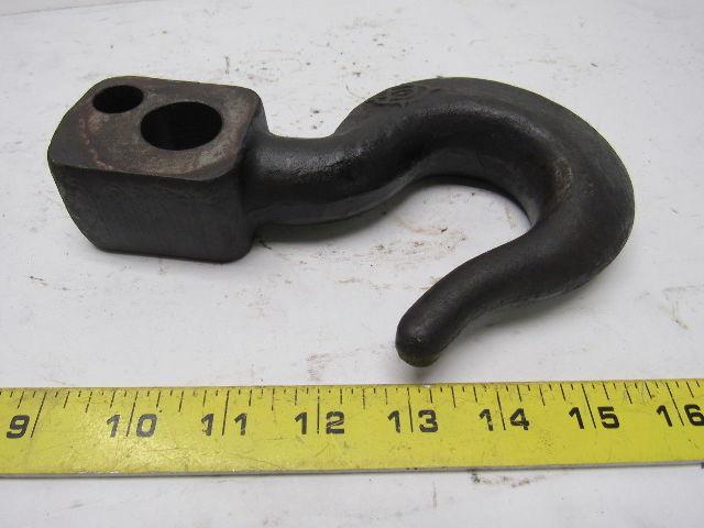Bolt Through Sling Crane Hook 1-1/2" Opening 7-5/8" OAL 1" Bolt Hole
