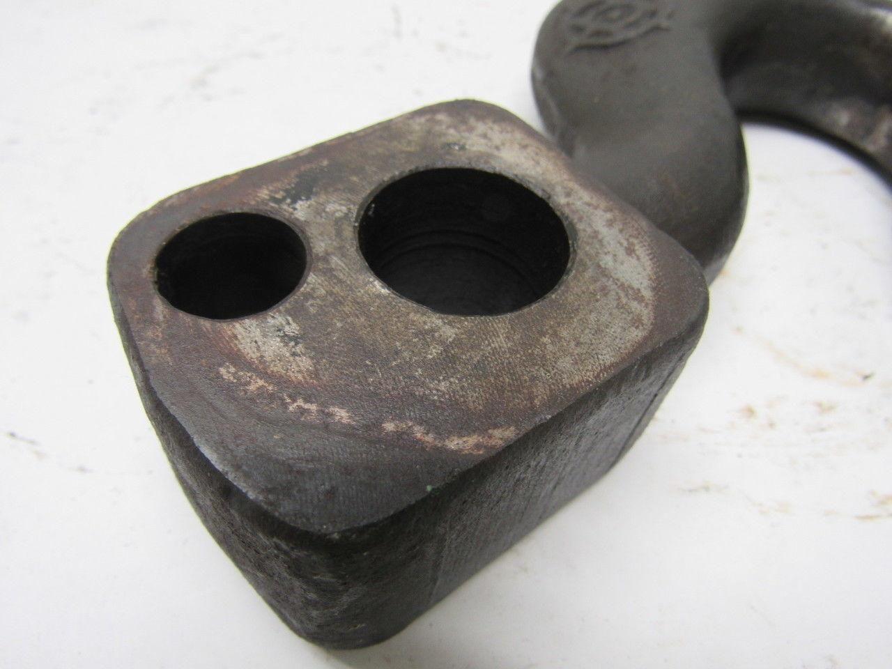 Bolt Through Sling Crane Hook 1-1/2" Opening 7-5/8" OAL 1" Bolt Hole