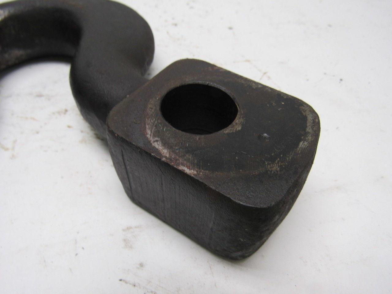 Bolt Through Sling Crane Hook 1-1/2" Opening 7-5/8" OAL 1" Bolt Hole