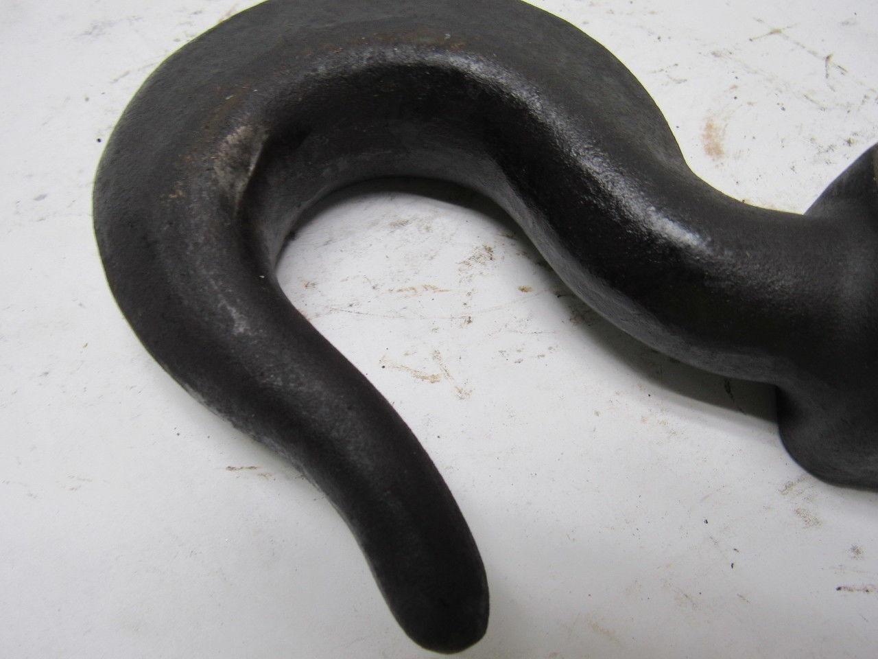 Bolt Through Sling Crane Hook 1-1/2" Opening 7-5/8" OAL 1" Bolt Hole