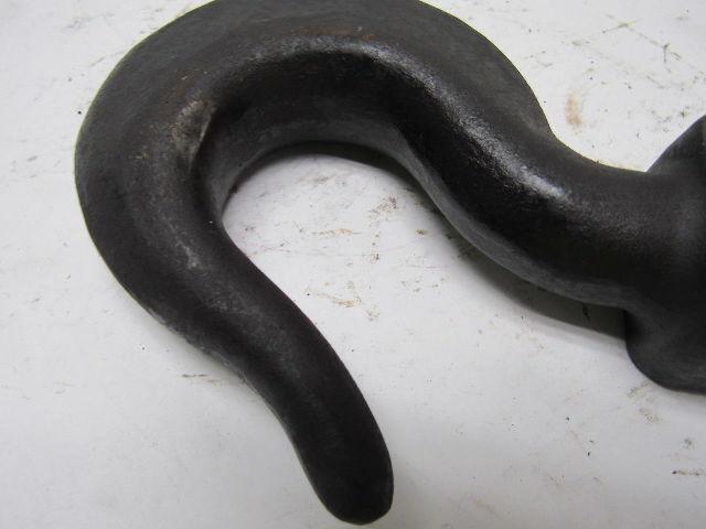 Bolt Through Sling Crane Hook 1-1/2" Opening 7-5/8" OAL 1" Bolt Hole
