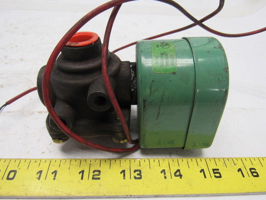 ASCO Red Hat 834263 4 Way Solenoid Valve  3/8" NPT