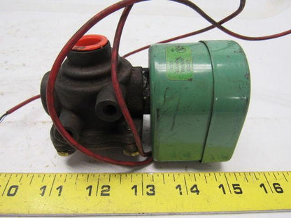 ASCO Red Hat 834263 4 Way Solenoid Valve  3/8" NPT
