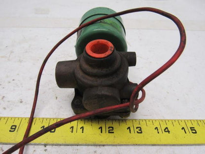ASCO Red Hat 834263 4 Way Solenoid Valve  3/8" NPT