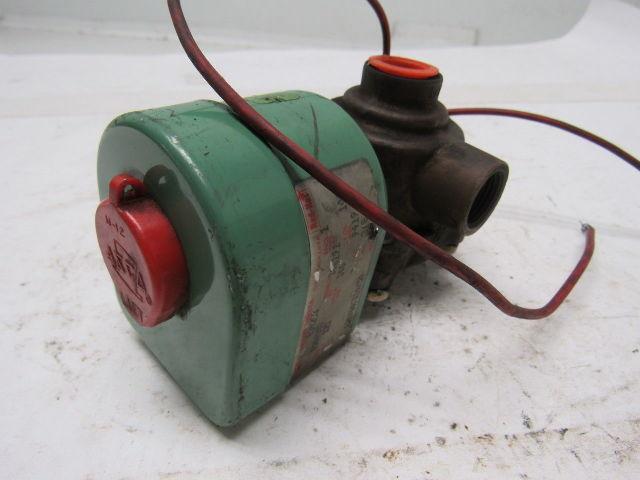 ASCO Red Hat 834263 4 Way Solenoid Valve  3/8" NPT