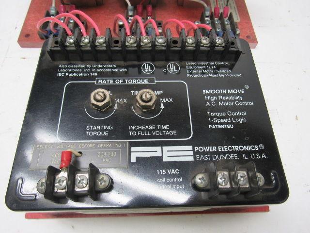 Power Electronics Intl BT746-1D Single Speed Soft Start Reduced Torque Control