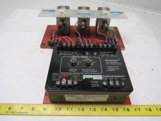 Power Electronics Intl BT746-1D Single Speed Soft Start Reduced Torque Control