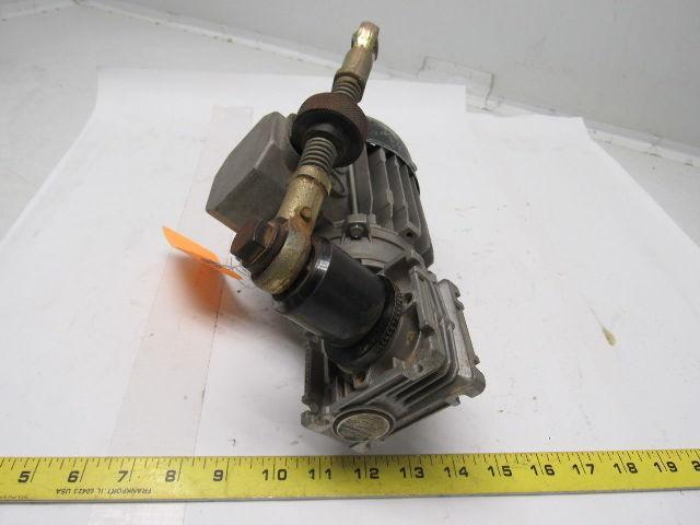 Motori NERI T56AN/4 Gearmotor 60:1 Ratio 1/10Hp NVRV-025 Speed Reducer