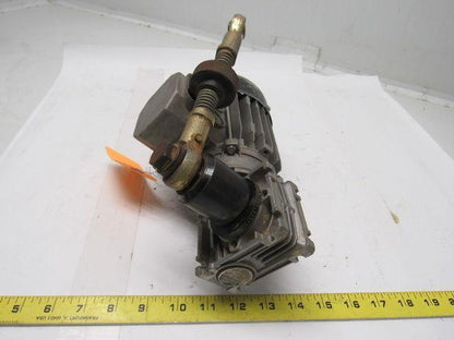 Motori NERI T56AN/4 Gearmotor 60:1 Ratio 1/10Hp NVRV-025 Speed Reducer
